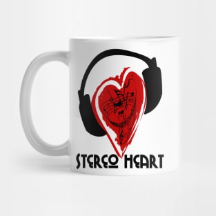 Stereo Heart, Music in the Heart Face Mask Mug